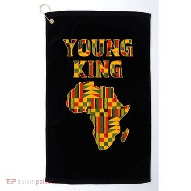 African Young King Golf Towel