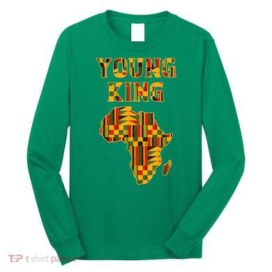 African Young King Long Sleeve Shirt