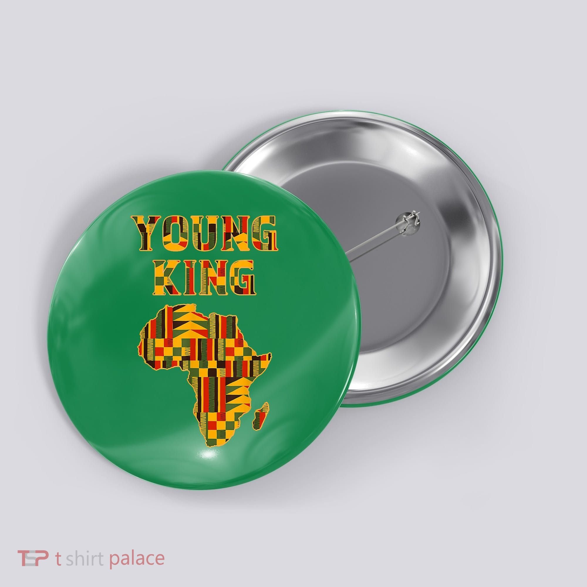 African Young King Button