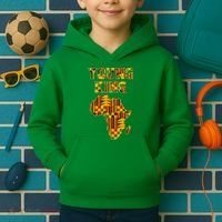 African Young King Kids Hoodie thumb 2
