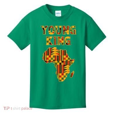 African Young King Kids T-Shirt