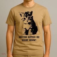 Are You Kitten Me Right Meow T-Shirt thumb 3