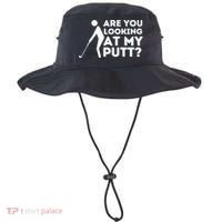 Are You Looking At My Putt Golf Lover Gift Bucket Hat thumb 0