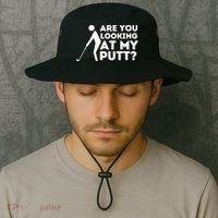 Are You Looking At My Putt Golf Lover Gift Bucket Hat thumb 2