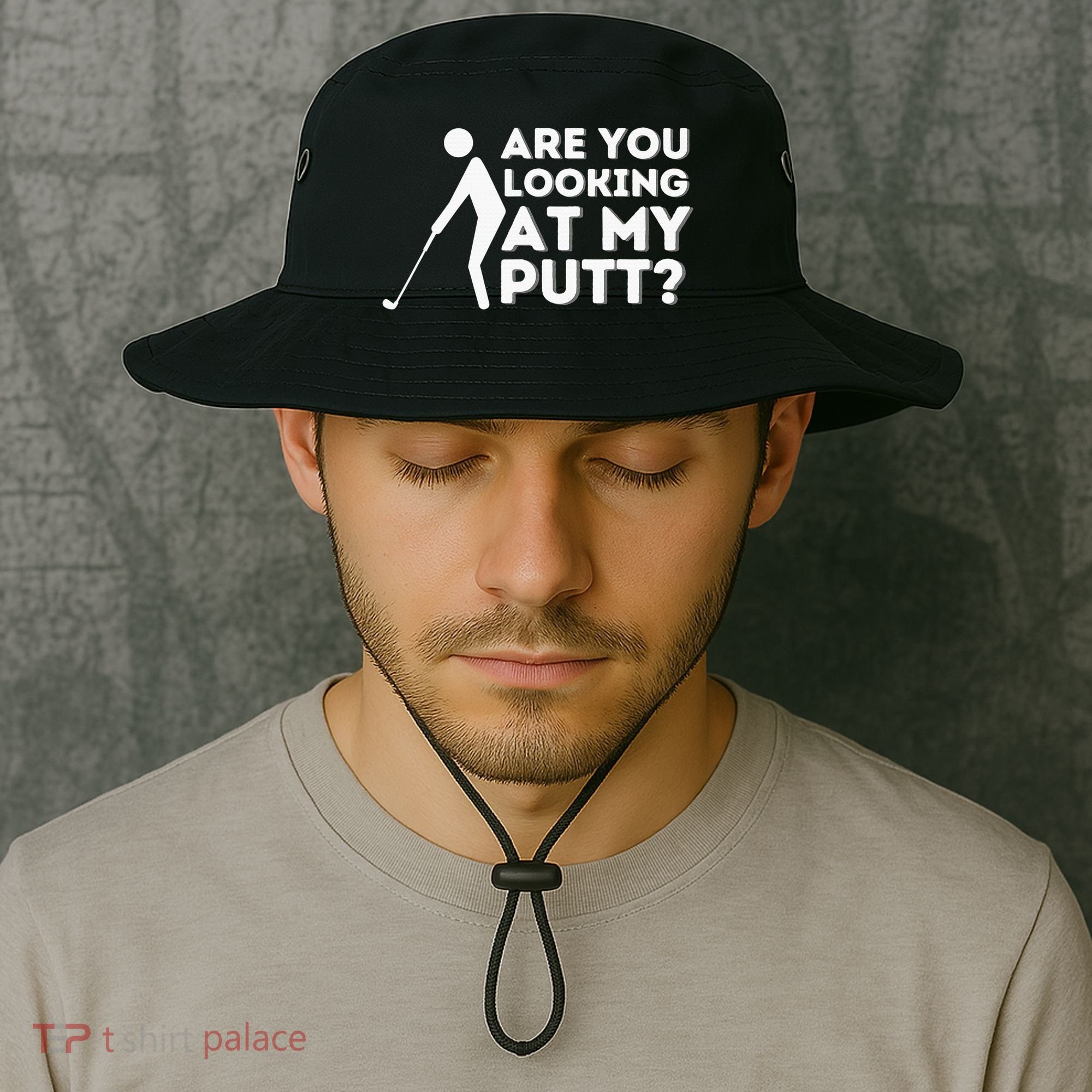 Are You Looking At My Putt Golf Lover Gift Bucket Hat