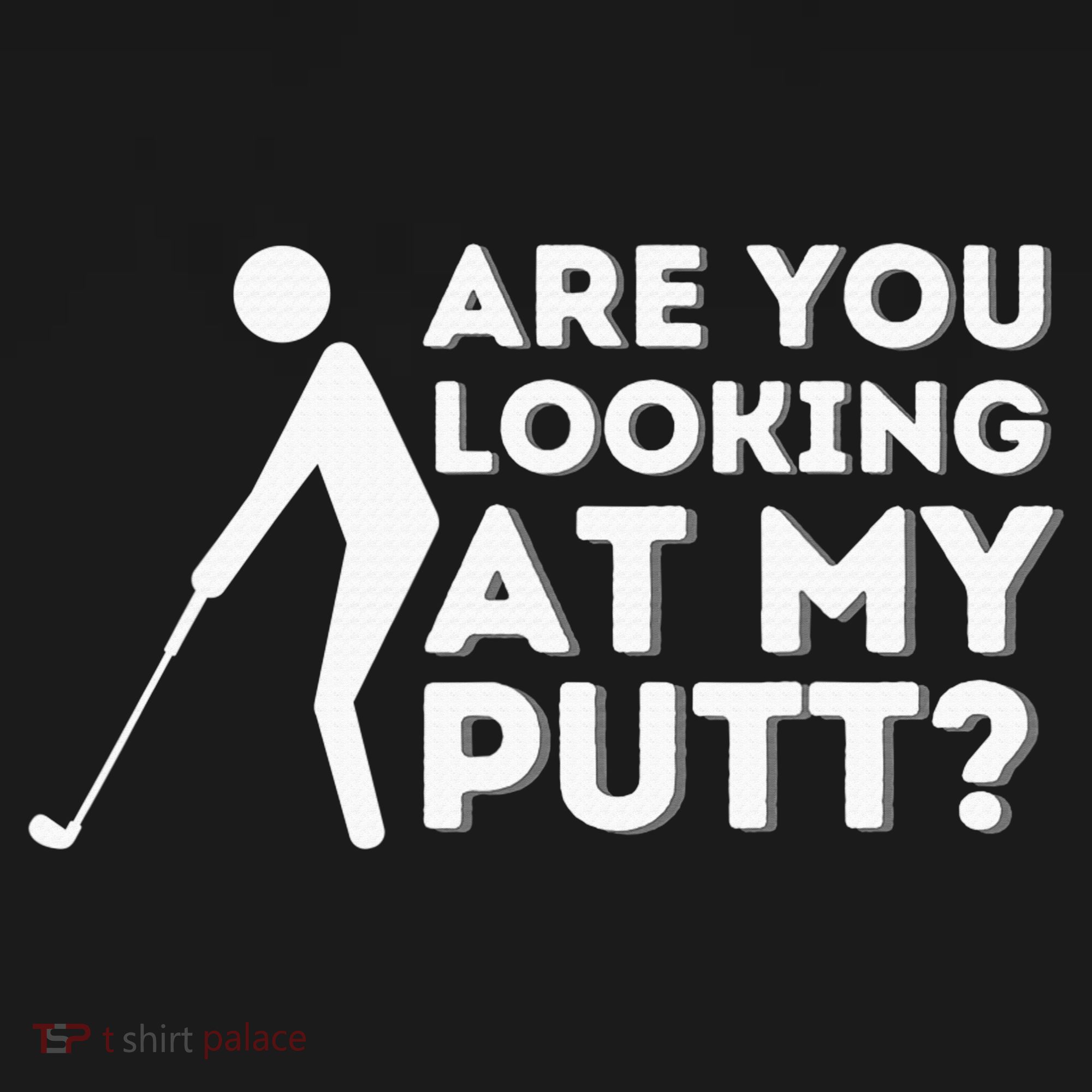 Are You Looking At My Putt Golf Lover Gift Women's Hoodie