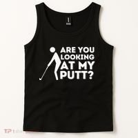 Are You Looking At My Putt Golf Lover Gift Tank Top thumb 2