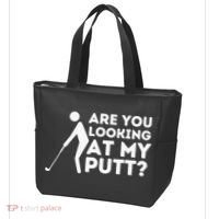 Are You Looking At My Putt Golf Lover Gift Tote Bag thumb 3