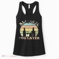 Alcohol You Later Funny Drinking Pun Women's Tank Top thumb 0