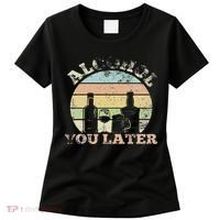 Alcohol You Later Funny Drinking Pun Women's T-Shirt thumb 0