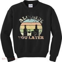 Alcohol You Later Funny Drinking Pun Kids Sweatshirt thumb 0