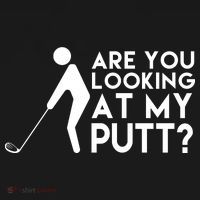 Are You Looking At My Putt Golf Lover Funny Women's Long Sleeve Shirt thumb 2