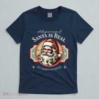 Ask Your Mom If Santa Is Real Vintage T-Shirt thumb 5