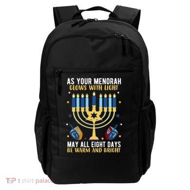 As Your Menorah Glows With Light May All Eight Days Be Warm And Bright Backpack