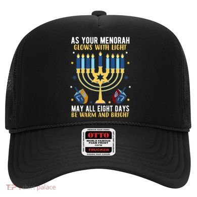 As Your Menorah Glows With Light May All Eight Days Be Warm And Bright Hat