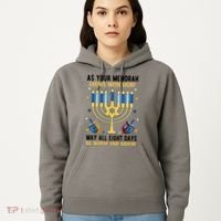 As Your Menorah Glows With Light May All Eight Days Be Warm And Bright Hoodie thumb 5