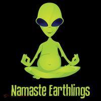 Alien Yoga Meditation Namaste Gift Coffee Mug thumb 5