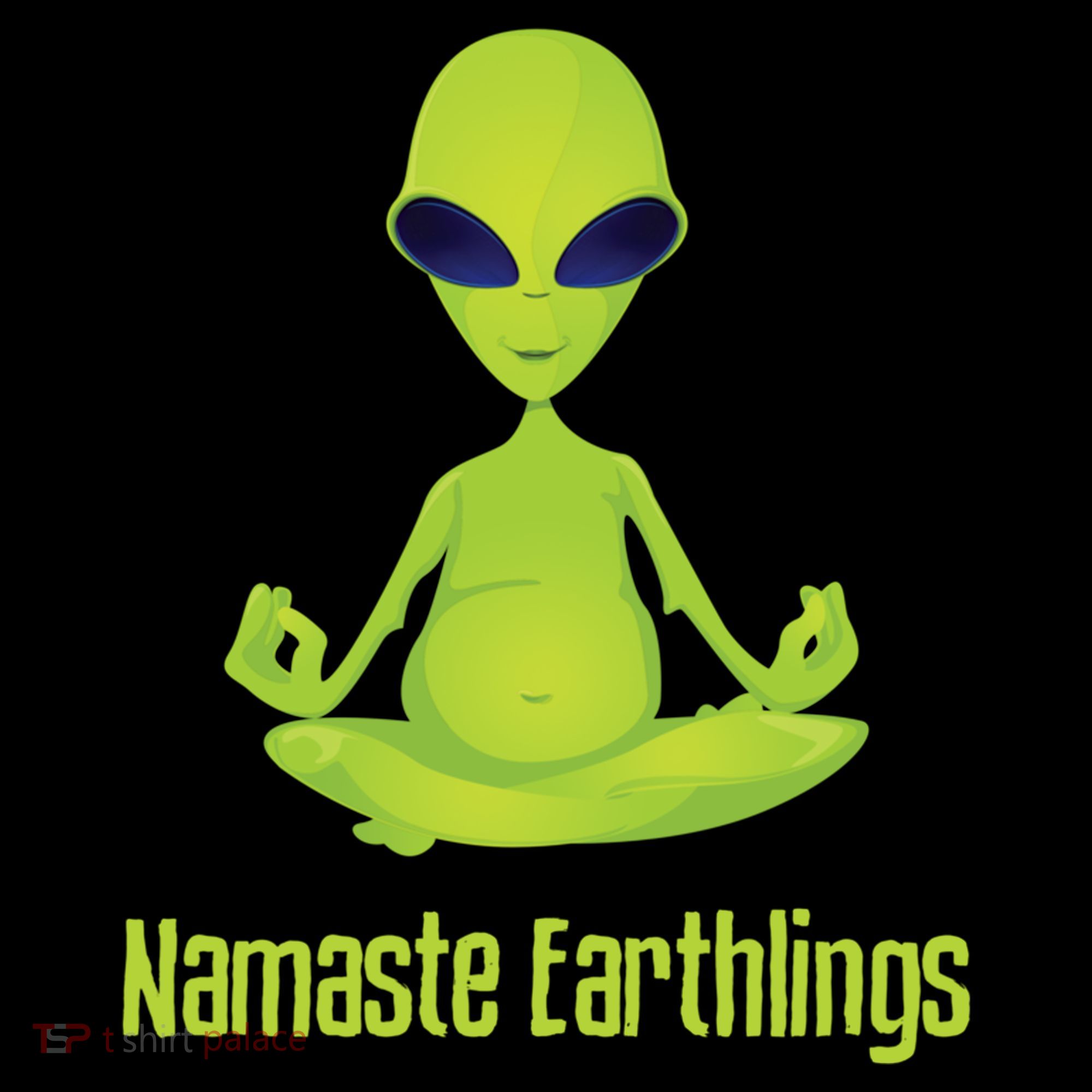 Alien Yoga Meditation Namaste Gift Women's Hoodie
