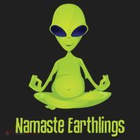 Alien Yoga Meditation Namaste Gift Hat thumb 2