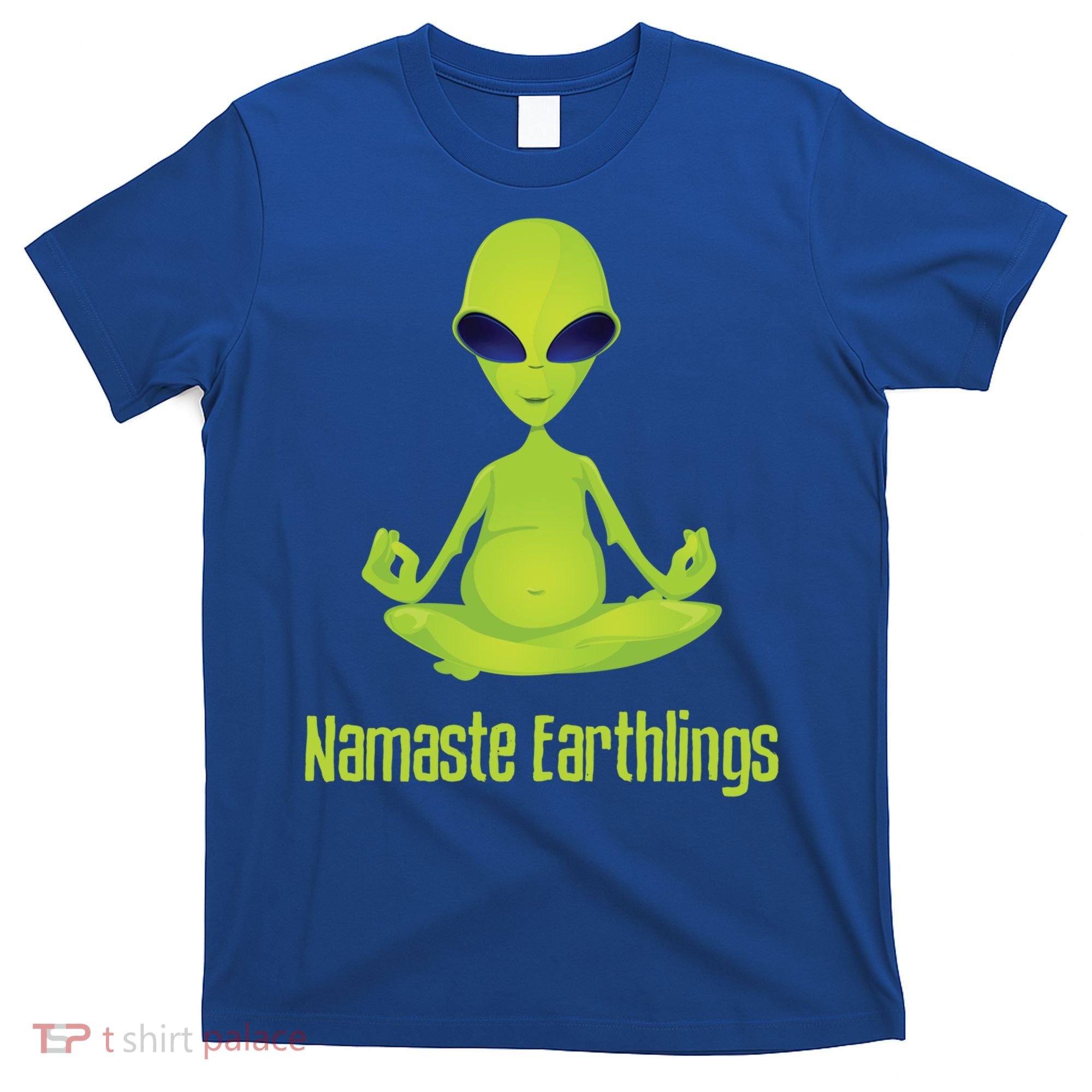 Alien Yoga Meditation Namaste Gift T-Shirt