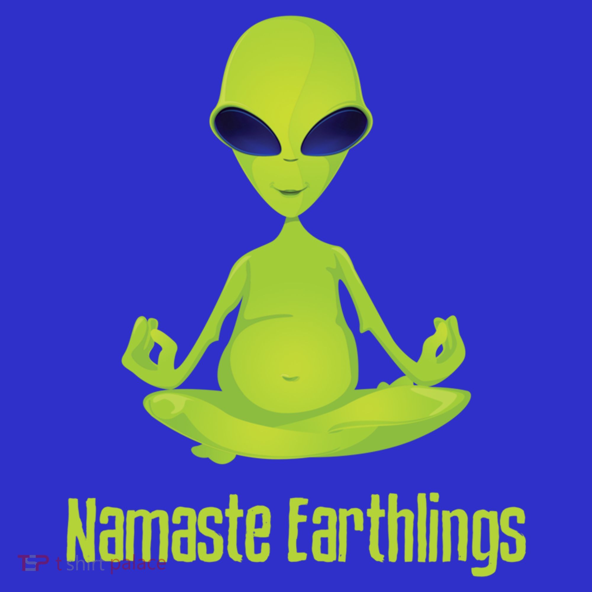 Alien Yoga Meditation Namaste Gift Women's Tank Top