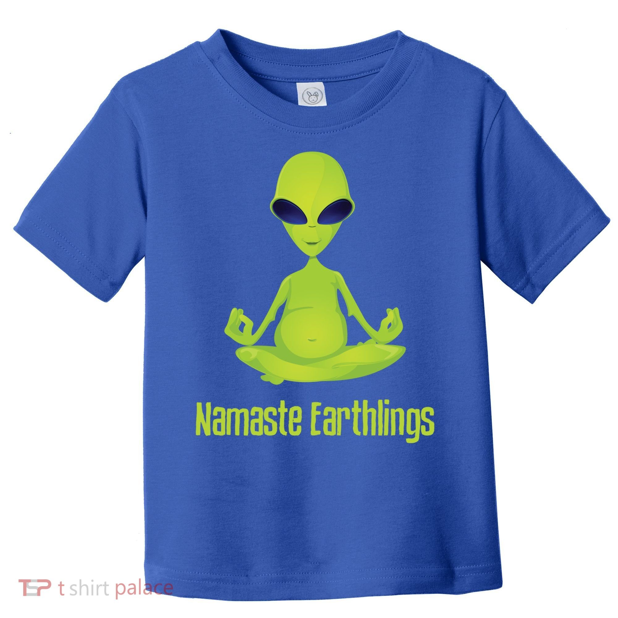 Alien Yoga Meditation Namaste Gift Toddler T-Shirt