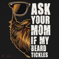 Ask Your Mom If My Beard Tickles Bucket Hat thumb 4