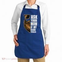 Ask Your Mom If My Beard Tickles Apron thumb 2