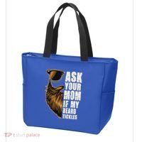 Ask Your Mom If My Beard Tickles Tote Bag thumb 3