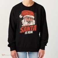 Ask Your Mom If Santa Is Real Women's Sweatshirt thumb 0