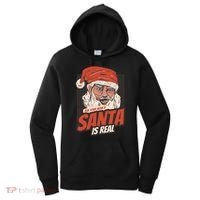 Ask Your Mom If Santa Is Real Women's Hoodie thumb 0