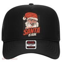 Ask Your Mom If Santa Is Real Hat thumb 0