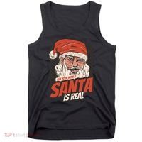 Ask Your Mom If Santa Is Real Tank Top thumb 0