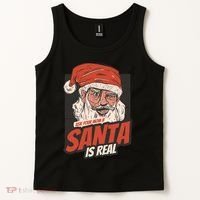 Ask Your Mom If Santa Is Real Tank Top thumb 2