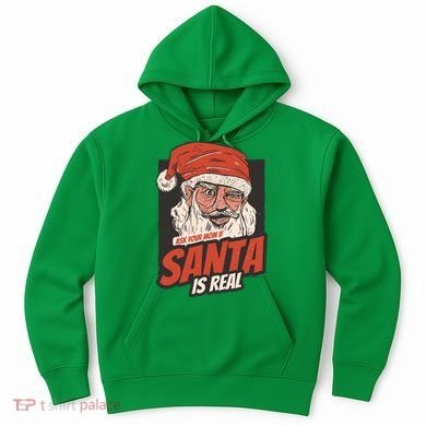 Ask Your Mom If Santa Is Real Hoodie