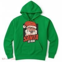 Ask Your Mom If Santa Is Real Hoodie thumb 0
