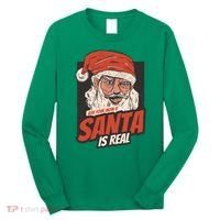 Ask Your Mom If Santa Is Real Long Sleeve Shirt thumb 0