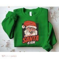 Ask Your Mom If Santa Is Real Sweatshirt thumb 2