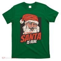 Ask Your Mom If Santa Is Real T-Shirt thumb 0
