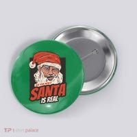 Ask Your Mom If Santa Is Real Button thumb 0