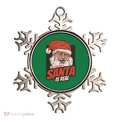 Ask Your Mom If Santa Is Real Ornament