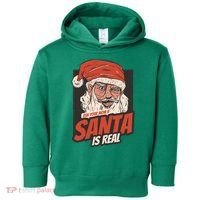 Ask Your Mom If Santa Is Real Toddler Hoodie thumb 0