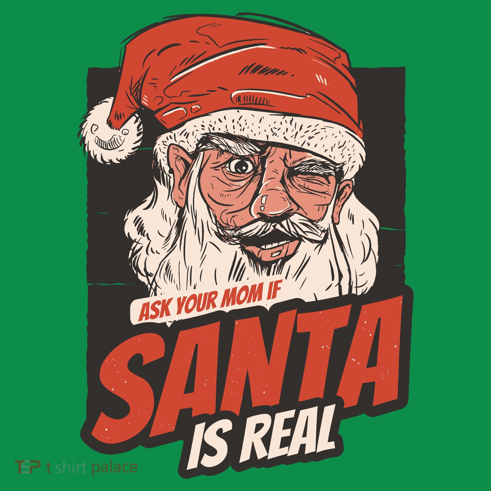 Ask Your Mom If Santa Is Real Women's T-Shirt