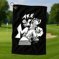 Are You Mad Dubz Golf Towel thumb 1