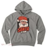 Ask Your Mom If Santa Is Real Funny Hoodie thumb 0