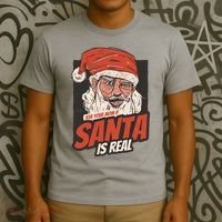 Ask Your Mom If Santa Is Real Funny T-Shirt thumb 3