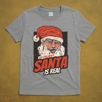 Ask Your Mom If Santa Is Real Funny T-Shirt thumb 5