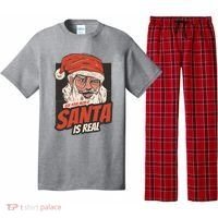 Ask Your Mom If Santa Is Real Funny Pajama Set thumb 0