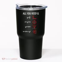 All You Need Is Love Math Vertical Tumbler thumb 0