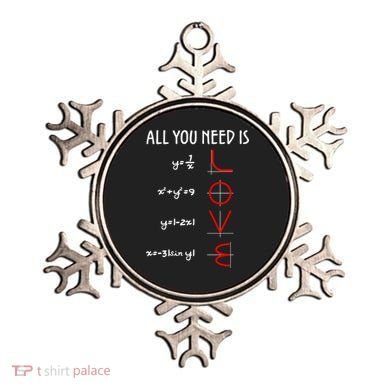 All You Need Is Love Math Vertical Ornament